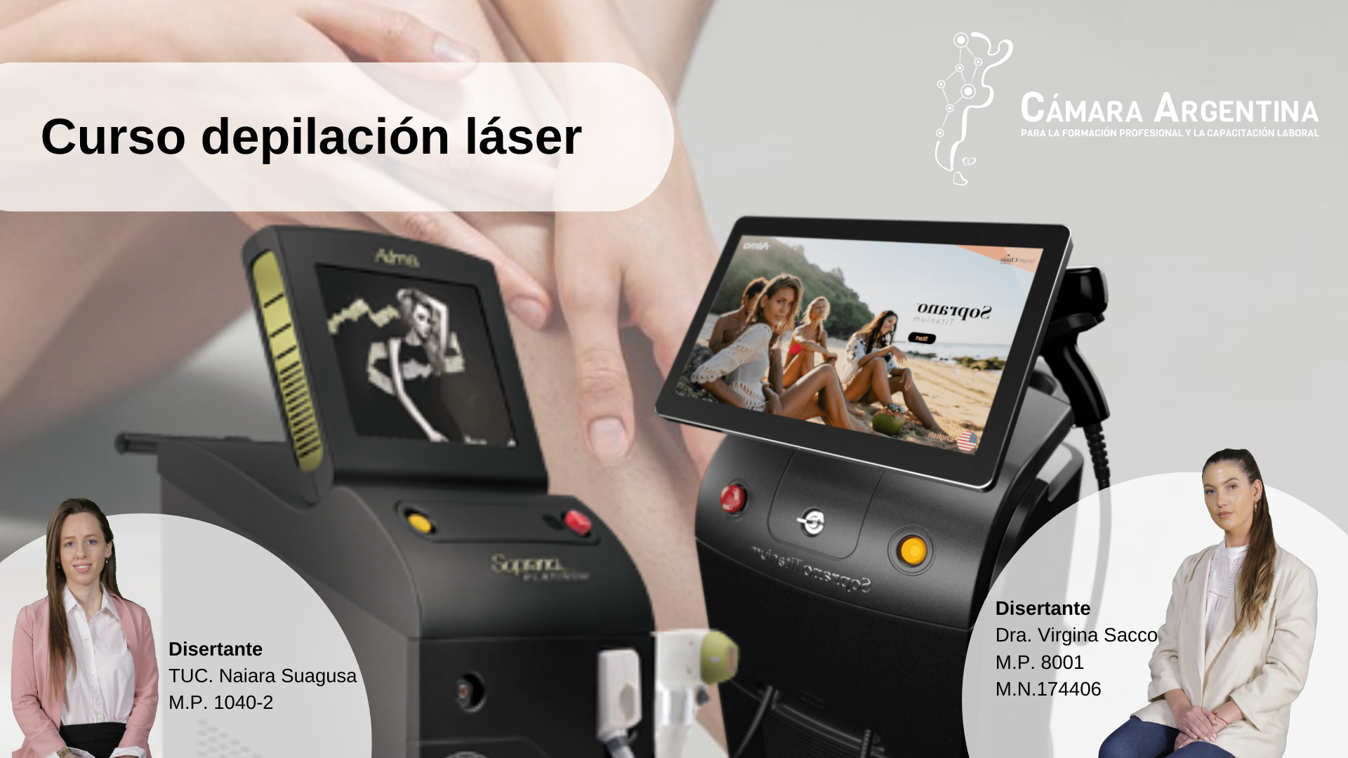 Curso depilación láser - teoría y práctica - online ALAIA