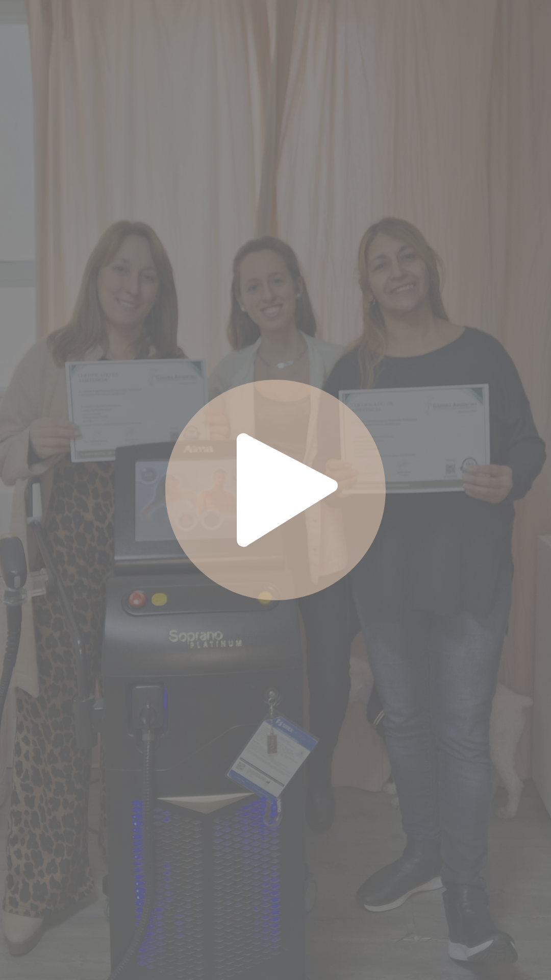 Curso operadora láser - testimonio